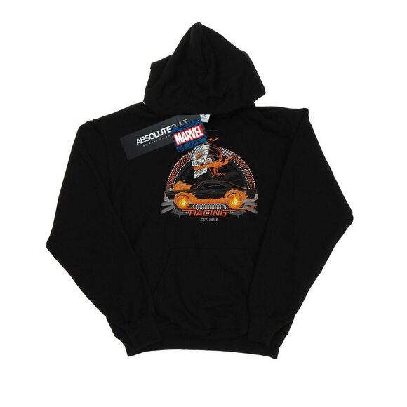 Marvel Boys Ghost Rider Robbie Reyes Racing Hoodie / Black - Picture 1 of 3